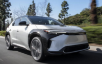 丰田bZ4X电动汽车的产量可能会从2025年开始增加