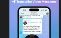 Telegram推出了视频消息群组主题和其他功能的语音转文本功能 