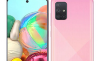 三星Galaxy A71智能手机背面有四个摄像头