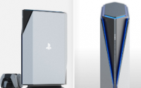 索尼PLAYSTATION6控制台概念以更受欢迎的时尚流线型设计出现