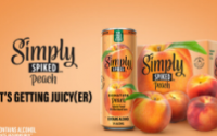 SIMPLY SPIKED将于今年春季推出新的多汁桃子口味