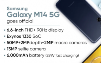 三星GalaxyM145G智能手机已经正式发布