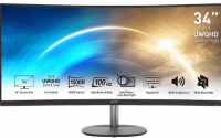 Pro MP341CQ 1440p 100hz超宽显示器已添加到MSI的产品系列中