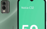 诺基亚C32配备5000mAh电池和Android13的经济型手机