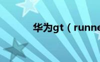 华为gt（runner2什么时候出）