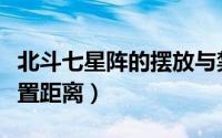 北斗七星阵的摆放与禁忌（北斗七星阵摆放位置距离）