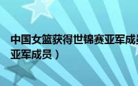 中国女篮获得世锦赛亚军成员有哪些（中国女篮获得世锦赛亚军成员）