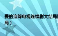 爱的迫降电视连续剧大结局视频（爱的迫降电视连续剧大结局）