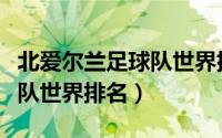 北爱尔兰足球队世界排名第几（北爱尔兰足球队世界排名）