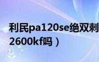 利民pa120se绝双刺客（利民pa120se能压12600kf吗）