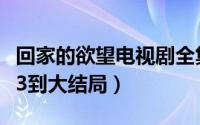 回家的欲望电视剧全集西瓜影音（回家的欲望3到大结局）