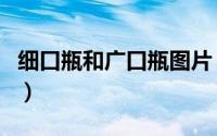 细口瓶和广口瓶图片（广口瓶与细口瓶的区别）