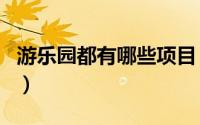 游乐园都有哪些项目（游乐园有什么游乐项目）