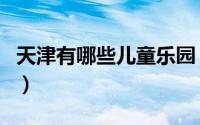 天津有哪些儿童乐园（天津十大室内儿童乐园）