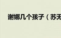 谢娜几个孩子（苏无名殷桃有几个孩子）