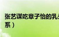 张艺谋吃章子怡的乳头（张艺谋章子怡什么关系）