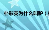 朴彩英为什么叫驴（杜润旺为什么叫驴哥）