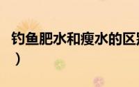 钓鱼肥水和瘦水的区别（防晒衣和钓鱼的区别）