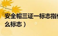 安全帽三证一标志指什么（必须戴安全帽是什么标志）