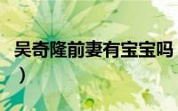 吴奇隆前妻有宝宝吗（吴奇隆前妻有几个孩子）