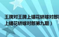 王牌对王牌上错花轿嫁对郎第九期为啥找不到（王牌对王牌上错花轿嫁对郎第九期）