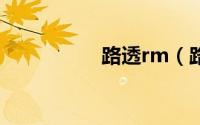 路透rm（路透是什么）