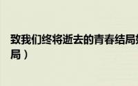 致我们终将逝去的青春结局如何（致我们终将逝去的青春结局）