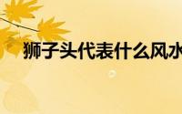 狮子头代表什么风水（狮子头寓意什么）