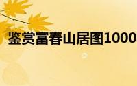 鉴赏富春山居图1000字（鉴赏富春山居图）