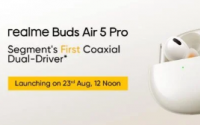 荣耀Buds Air 5 Pro将于8月23日与荣耀115G系列一起发布