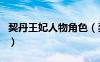 契丹王妃人物角色（契丹王妃的结局是怎样的）