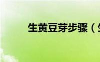 生黄豆芽步骤（生黄豆芽的绝招）