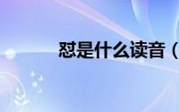 怼是什么读音（椋是什么读音）