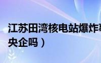 江苏田湾核电站爆炸事件（江苏田湾核电站是央企吗）