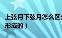 上弦月下弦月怎么区分（上弦月下弦月是怎么形成的）