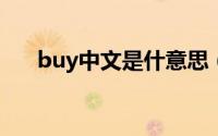 buy中文是什意思（buty中文是什么）