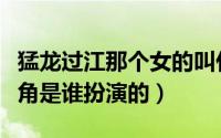 猛龙过江那个女的叫什么（猛龙过江中的女主角是谁扮演的）