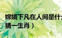嫦娥下凡在人间是什么动物（嫦娥下凡在人间猜一生肖）