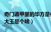 奇门遁甲里的毕方是什么妖怪（奇门遁甲毕方大王是个啥）