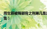 周生辰被赐剔骨之刑第几集出现（周生辰被赐剔骨之刑第几集）