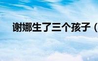 谢娜生了三个孩子（谢娜生了几个小孩）
