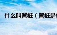 什么叫管桩（管桩是什么有哪些主要用途）