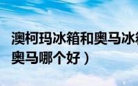 澳柯玛冰箱和奥马冰箱哪个好（澳柯玛冰箱和奥马哪个好）