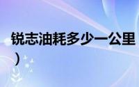 锐志油耗多少一公里（锐志油耗车主真实油耗）