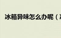 冰箱异味怎么办呢（冰箱异味严重怎么办）