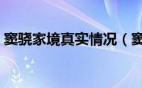 窦骁家境真实情况（窦骁何超莲怎么认识的）