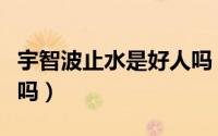 宇智波止水是好人吗（宇智波镜是止水的父亲吗）