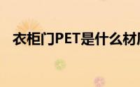 衣柜门PET是什么材质（PET是什么材质）