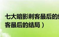 七大暗影刺客最后的结局怎么样（七大暗影刺客最后的结局）