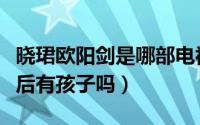 晓珺欧阳剑是哪部电视剧（顾晓珺和欧阳剑最后有孩子吗）